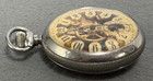 N.E.W. CO SKELETON POCKET WATCH Runs — photo 5