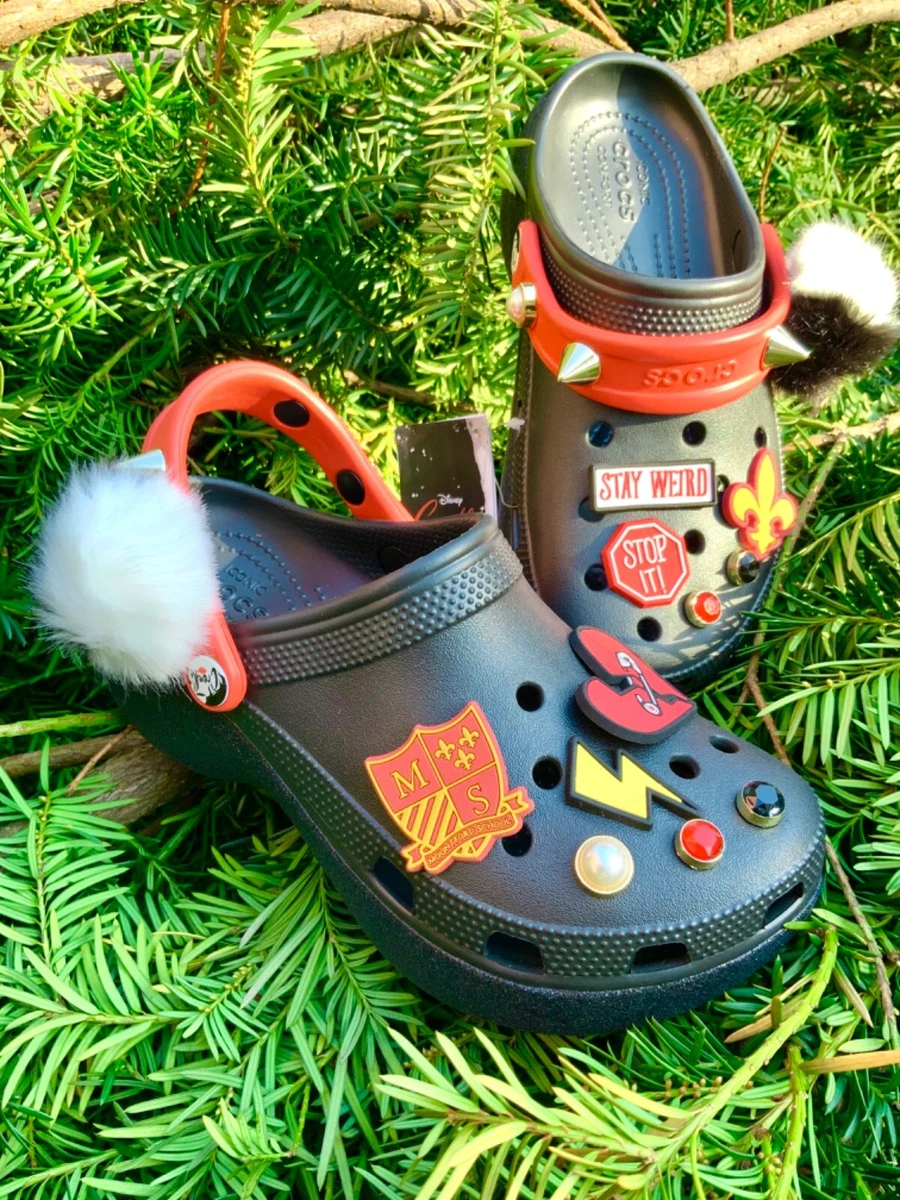 CROCS CLASSIC DISNEY CRUELLA PLATFORM CLOG LIMITED CLOG WOMENS 37