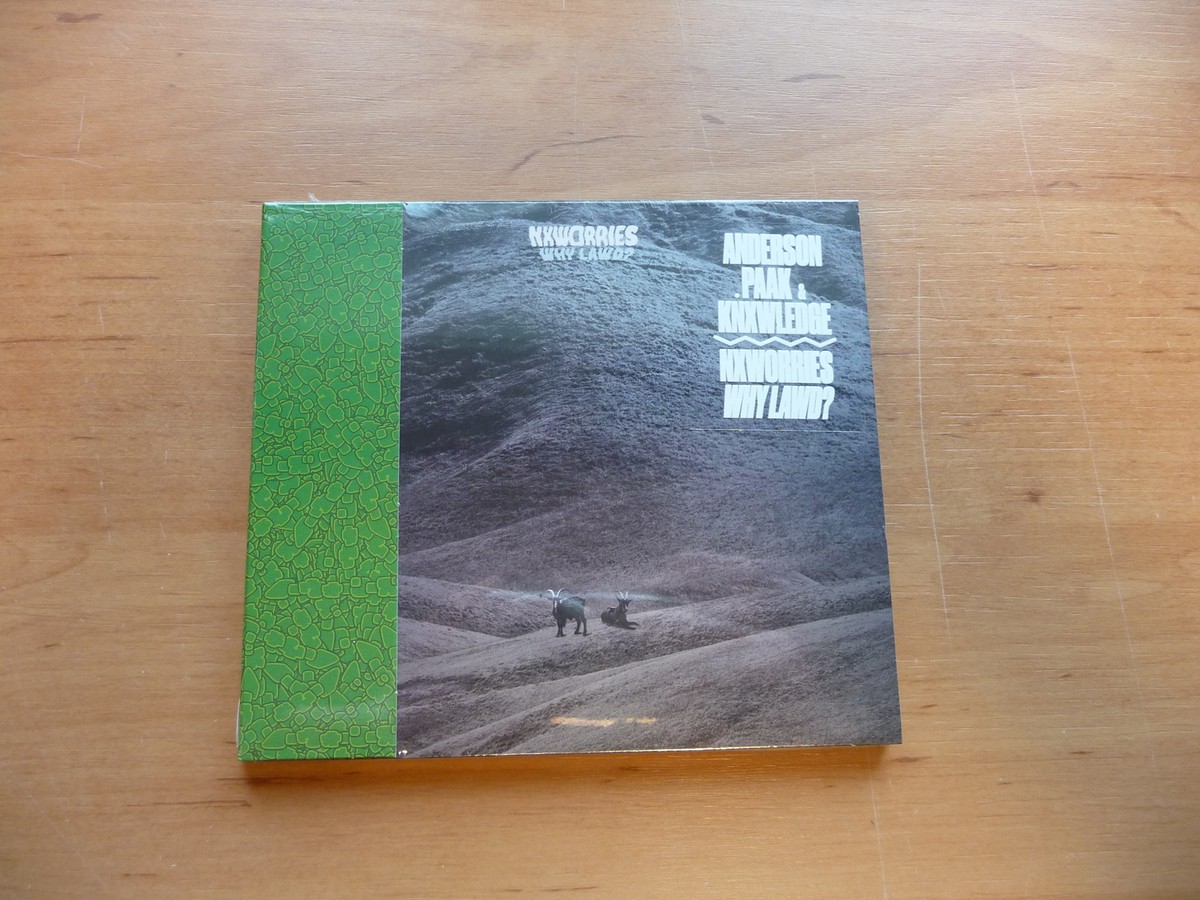 CD NXWORRIES - WHY LAWD / STONES THROW RECORDS 2024 SS / HIP HOP