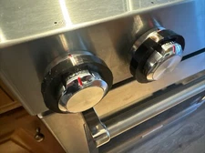 Custom Made 3d Printed Gas Knob Safety 5 Rings for KitchenAid Gas Ranges - Black