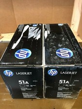 2 HP 51A Q7551A BRAND NEW AND GENUINE IN SEALED RETAIL BOX. Q7551A 51A AS PICT.