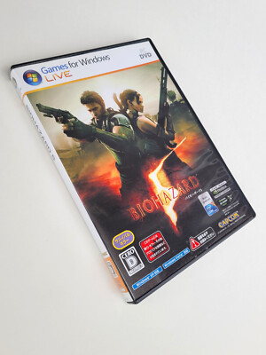 Resident Evil Set Biohazard 1 2 3 4 5 For Windows Capcom Japanese