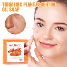 Tumeric Soap Skin Whitening Dark Spots lightening Acne Brightening Turmeric