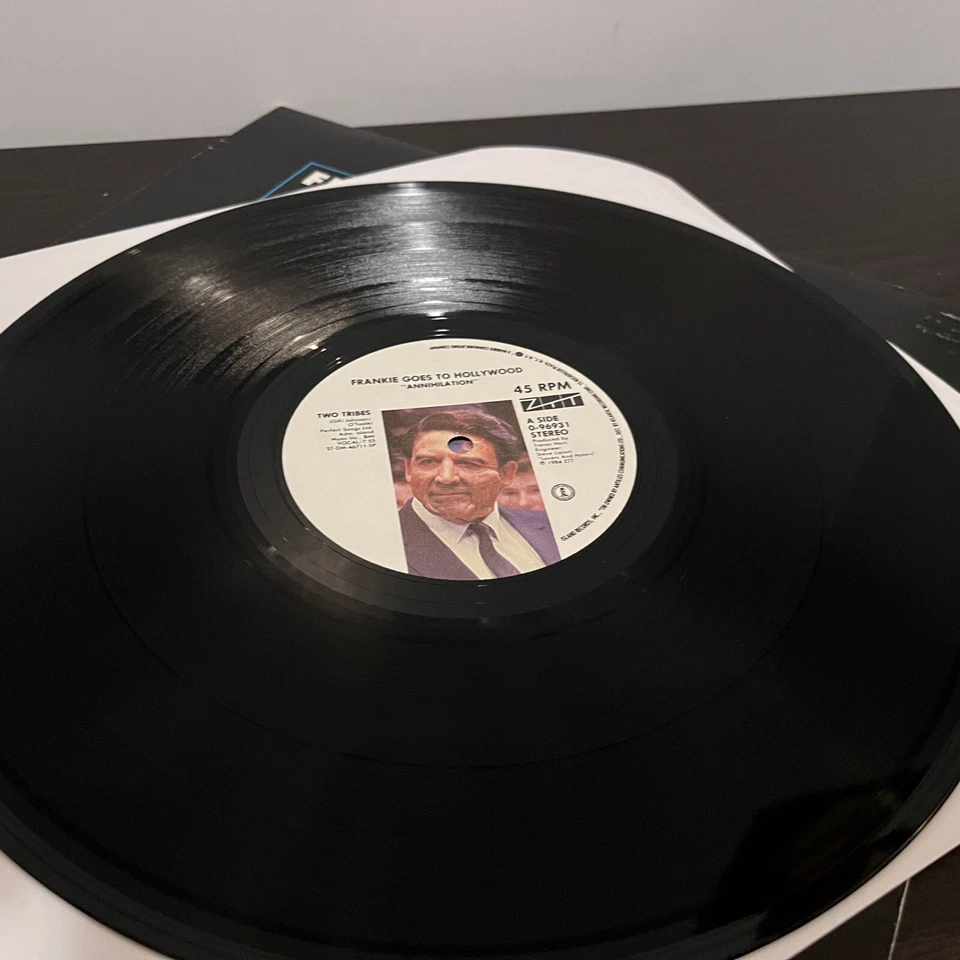 FRANKIE GOES TO HOLLYWOOD - Two Tribes War (1984) - 12" Vinyl Record Single - EX — 第 4/4 张图片