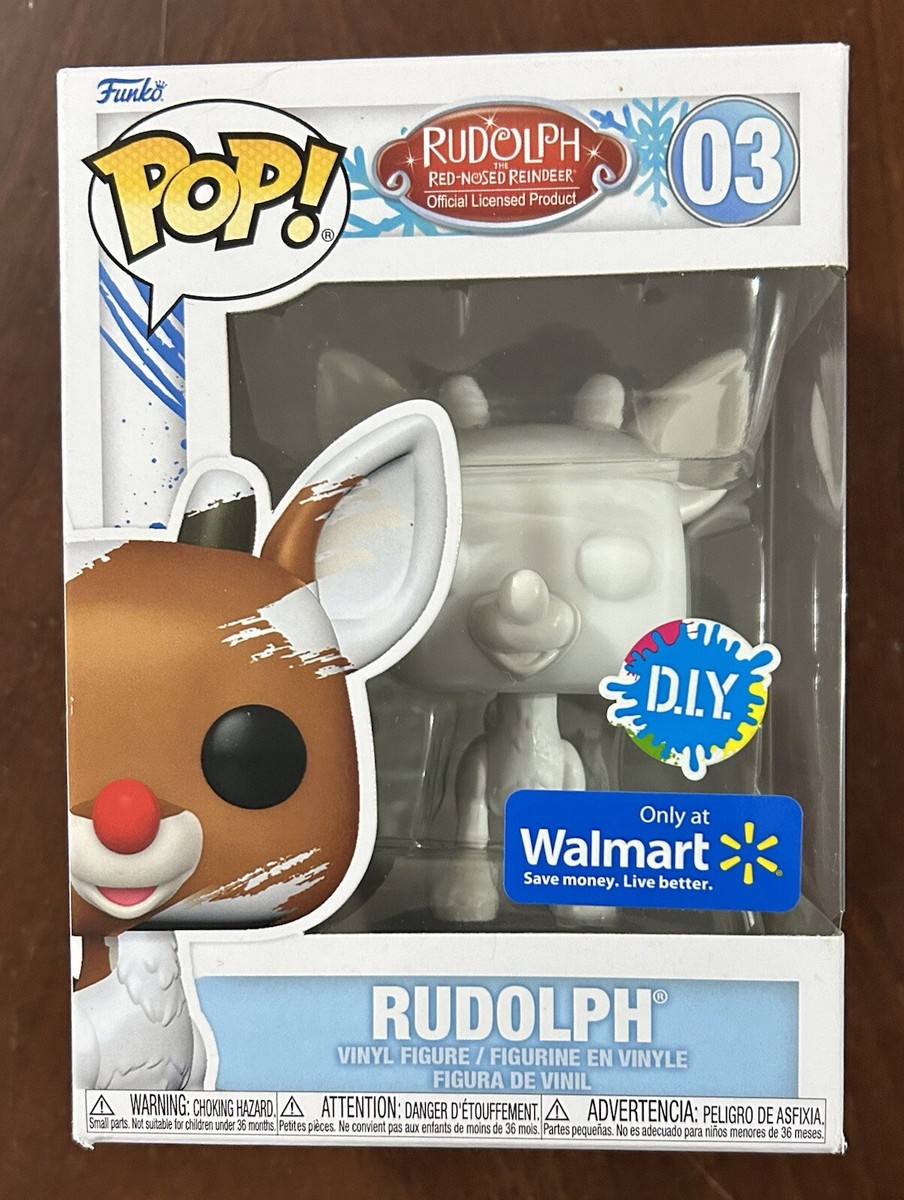 Funko POP DIY RUDOLPH THE RED NOSE REINDEER 03 Walmart Exclusive