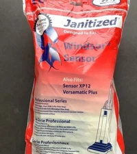 Janitized JAN-WISEN-3(10) Premium Commercial Professional Vacuum Paper Bags(10)