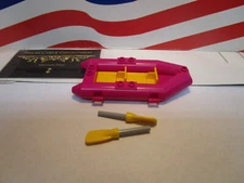 LEGO MAGENTA SMALL "RUBBER" RAFT, ZODIAC, BOAT,CITY, FIRE,FRIENDS PART #30086c01