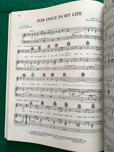 Libro de canciones Motown Hits of Gold Vols. 1 y 2 piano / voz / acordes 1987 - Imagen 5 de 14