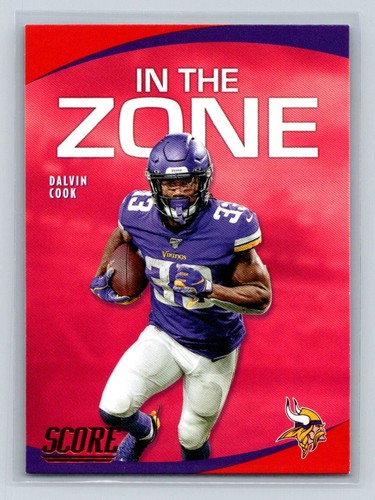 2020 Score In the Zone Red #IZ-DC Dalvin Cook Minnesota Vikings