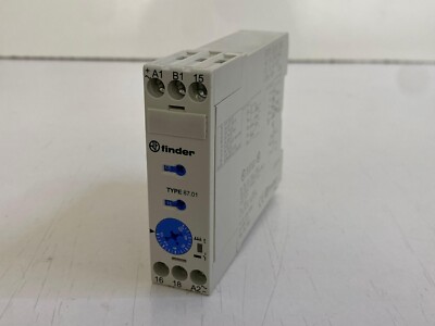 Finder / 87.01 / Time Relay / 8701 0240 0000 / 870102400000 / 0.05s...60h / 240V