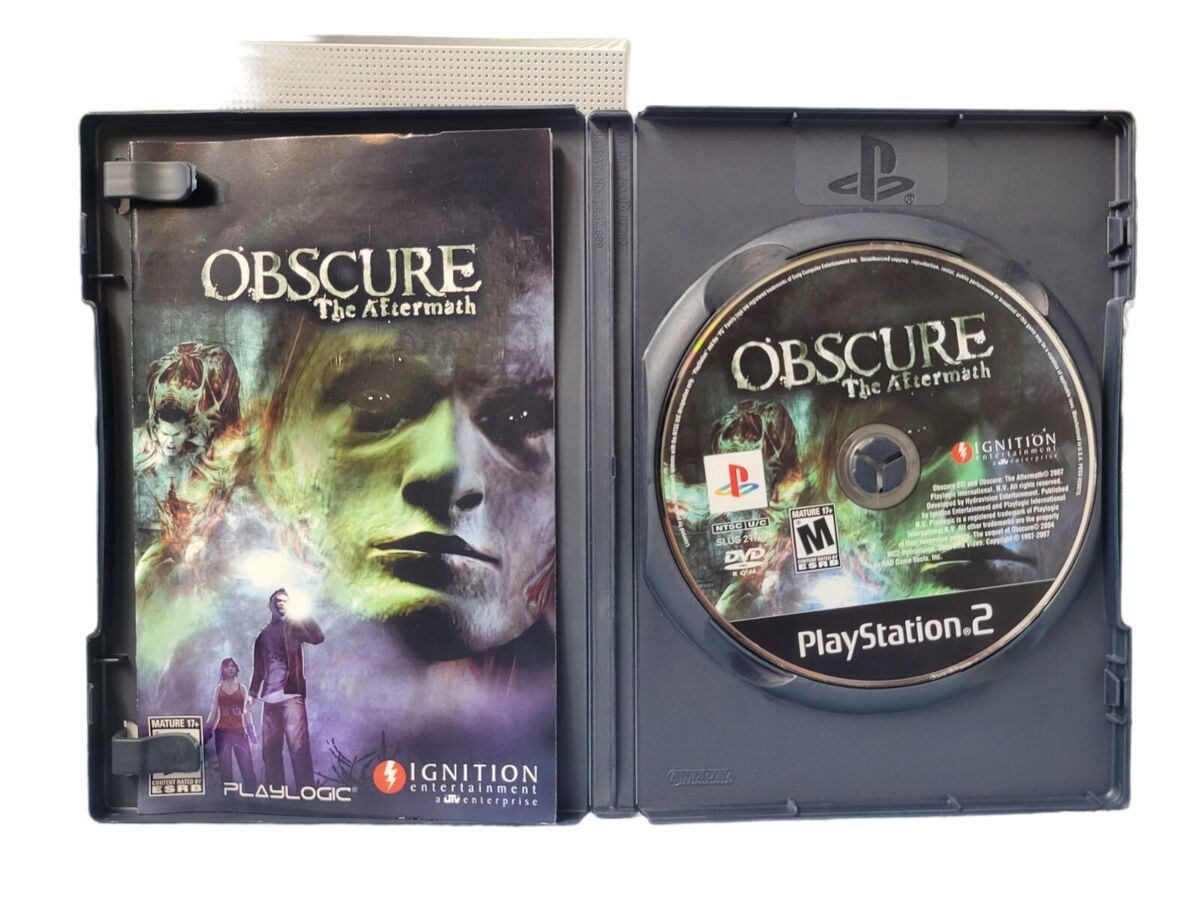 Obscure The Aftermath Sony Playstation 2 Game