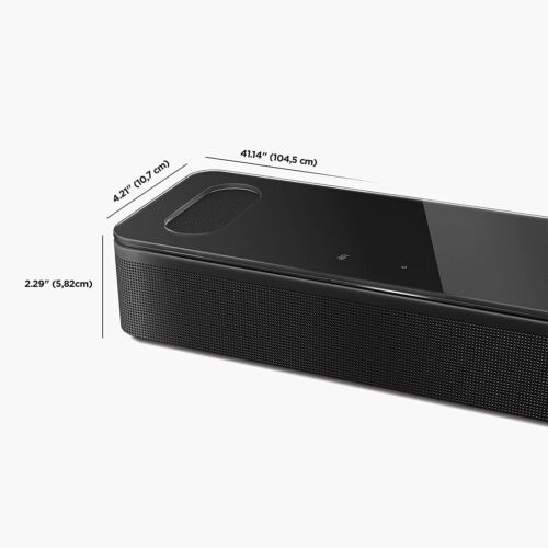 Bose Smart Soundbar 900 Dolby Atmos Alexa WLAN Bluetooth HDMI eARC Nero - Picture 3 of 6