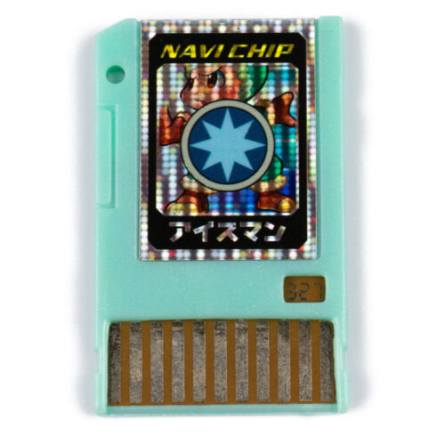 #F87-372 Rockman Megaman Advanced PET Battle Navi Chip 327 Iceman - Bild 1 von 1
