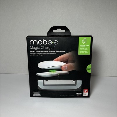 Mobee The Magic Charger (For Apple A1296 Magic Mouse) Dock & Battery MO2212A NEW