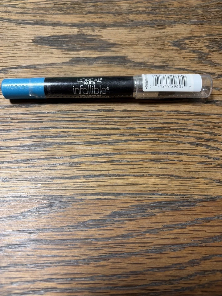 L'OREAL Infallible Eye Crayon Kohl Pencil Eye Shadow 703 Always Aqua NEW Sealed - Image 2 of 2