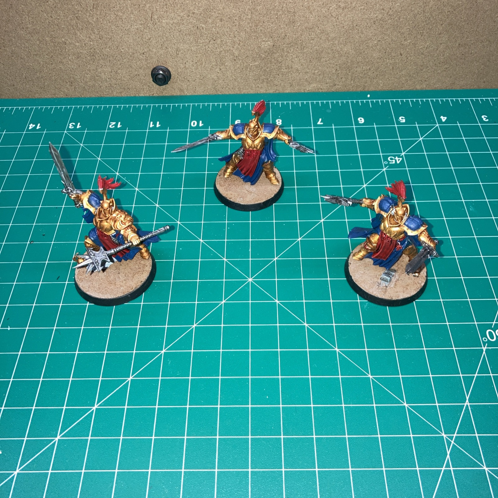 Warhammer Age Of Sigmar Lot Stormcast Eternals Evocators X3 - Painted