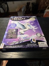 Hinkler Unicorn in Moonlight Light Up Crystal Creations Canvas Kit Diamond Art