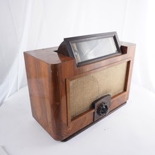Röhrenradio Philips Aachen Super D57AU - Klappskala Monoknopf - Deutschland 1938