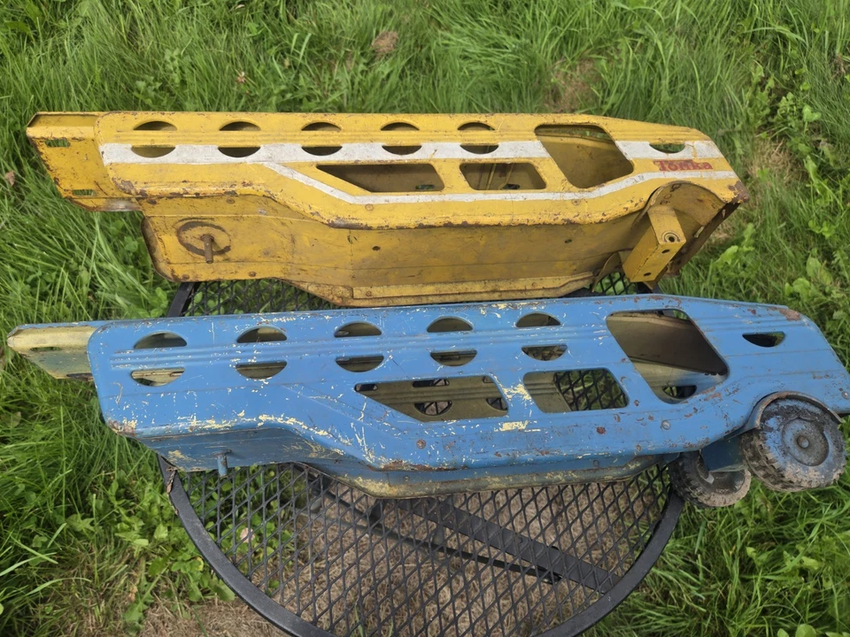 Vintage 1960's Tonka Truck Car Carrier Hauler Motor Transport For Restoration - Image 2 of 4