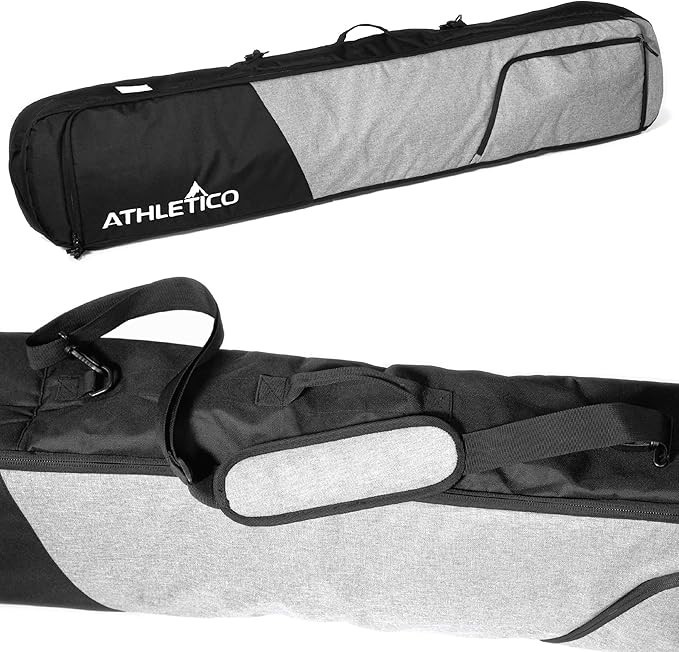ATHLETICO Peak Padded Snowboard Bag - Travel Bag for Single Snowboard and Snowbo