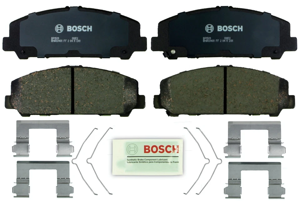 Bosch QuietCast Ceramic Brake Pad and Rotor Kit For 11-15 Nissan TITAN Armada Foto 3 de 4
