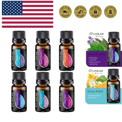 Versatile Essential Oil Blends for Humidifiers & DIY Projects - 6 Unique Scents!