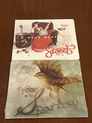 Lot Of 2 Mean Mary CDs Sealed New: Sweet & Year Of The Sparrow