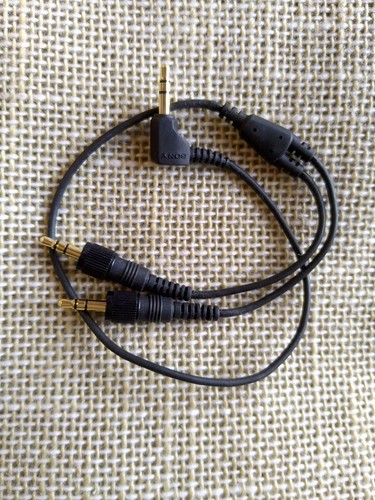 Sony D11 Connect DSLR Verriegelung 3,5mm 2TRS auf L-Form 3,5mm Audiokabel Schnur - Bild 3 von 6