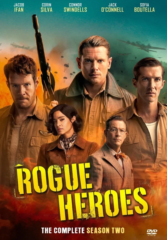 SAS Rogue Heroes DVD (2022-2025) Season 1-2 All Region CD - Price For One Volume Foto 3 de 4