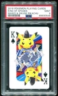 PSA 9 Maiko & Okuge Pikachu King Of Spades Playing Cards 2016 Pokemon