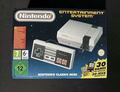Nintendo Classic Mini: NES Spielkonsole - unbenutzt in OVP - grau