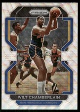 2021-22 Panini Prizm #260 Wilt Chamberlain Silver Wave