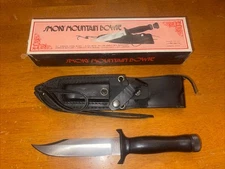 Vintage Parker Brothers Smoky Mountain Bowie Knife w/ Sheath & Box K-365 Hunting