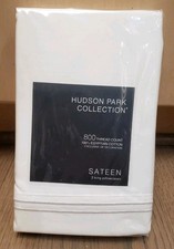 Hudson Park 800 Thread Count Egyptian Cotton King Pillowcases White