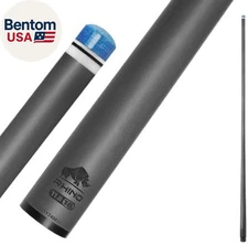 - 30" / 5/16-18 Carbon Pool Cue Single Shaft, Tip 11.8Mm,12.2Mm,12.4Mm,12.5Mm,12