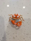 Vintage Pokemon Krabby Tomy Toy Nintendo 1999 2" Figure