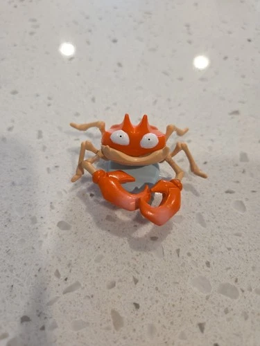 Vintage Pokemon Krabby Tomy Toy Nintendo 1999 2" Figure