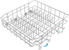 304-Stainless Steel 808602302 Dishwasher Lower Dishrack Fit Electrolux 154174501