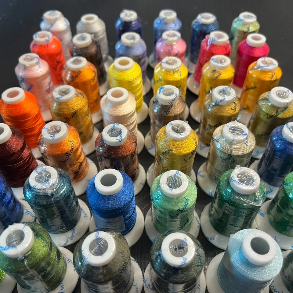 59 Spools Brother Colors Embroidery Machine Thread New Brothread - Image 4 of 4