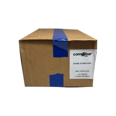 Comobar Dark Roast Espresso Point Compatible, 100 Capsules (7 grams each)