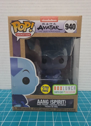 Funko POP Animation Avatar Last Airbender Aang Spirit GITD Boxlunch 940 Vinyl