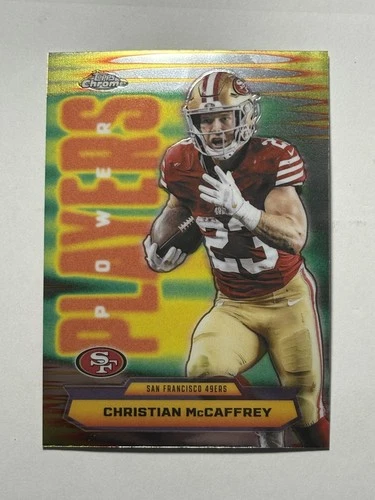 2025 Topps Chrome Christian McCaffrey Base (RAW)