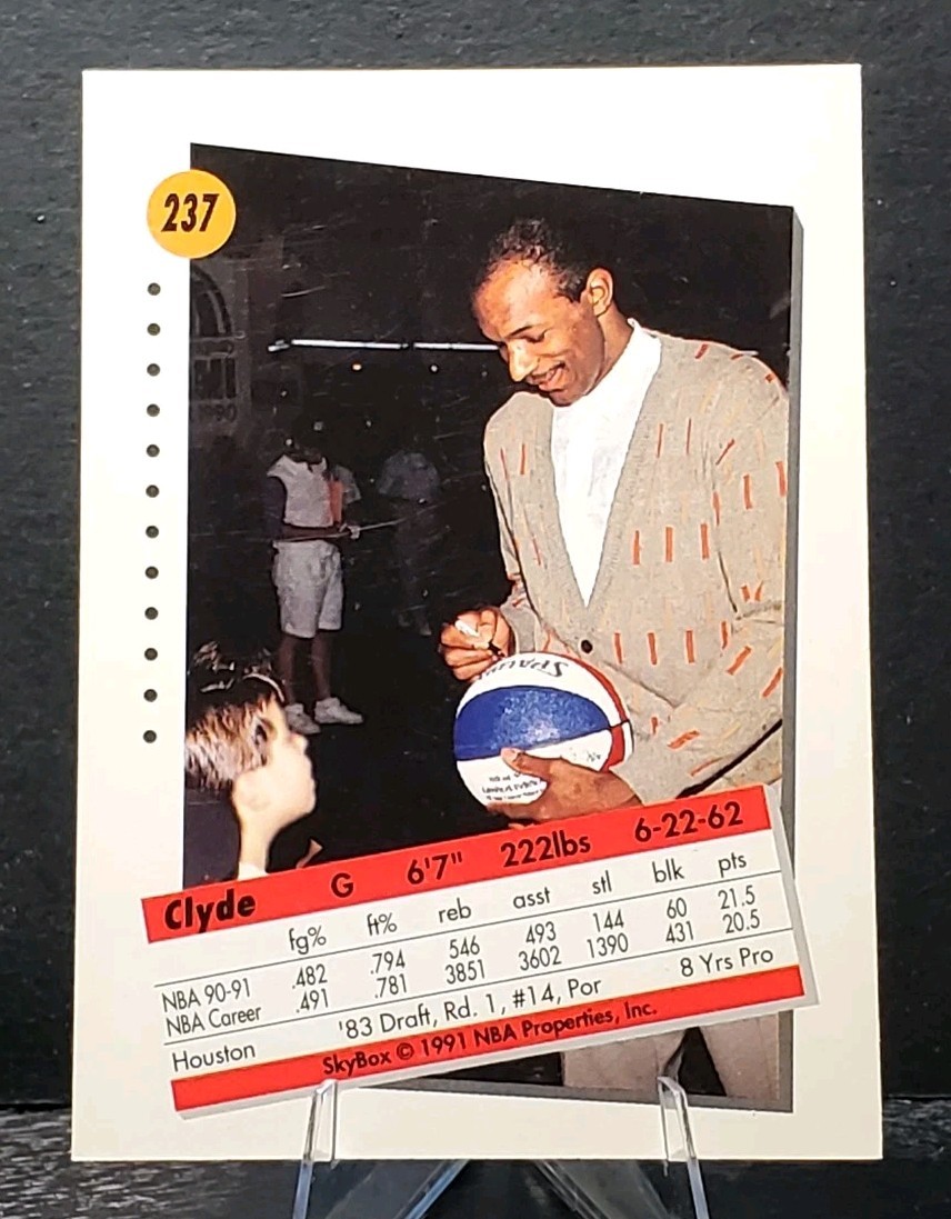 1991 NBA Skybox #237 Clyde 