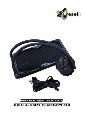 NZXT Kraken 240 2x120mm AiO Liquid CPU Cooler - Matte Black - Used
