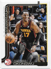 2025-26 Topps #66 Onyeka Okongwu - Atlanta Hawks
