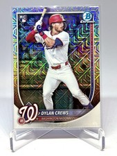 Dylan Crews 2025 Bowman Chrome Rookie Mojo Refractor #42 RC