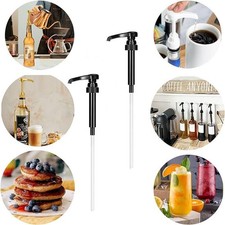 28/400 Pump Dispenser for 1 Litre Plastic Bottles Monin Coffee Cocktail Syrup