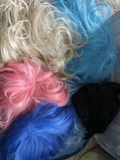 Cosplay / Halloween Wigs Lot Of 6