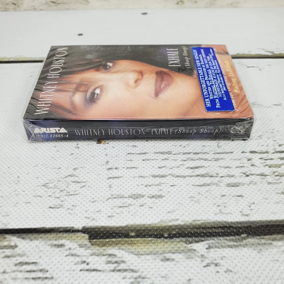 Whitney Houston Exhale Single 1995 Cassette Tape Arista Records 2 Songs Vintage - Image 4 of 4
