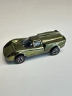 Vintage Hot Wheels Redline Lola GT70 Olive Green Mattel 1969 USA